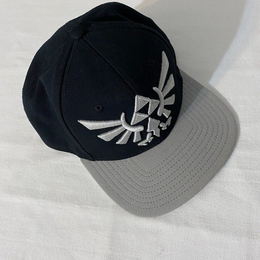 Nintendo Legend Of Zelda Snapback Black Hat Twilight Princess/Skyward Sword